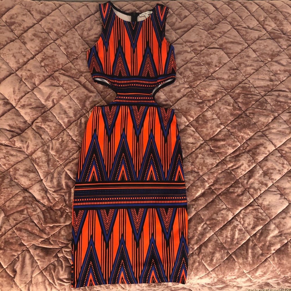 Charlotte Russe Cutout Bodycon Club Pencil Dress